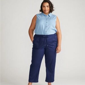 UNIVERSAL STANDARD Perfect Tencel Off Duty Drawstring Pant